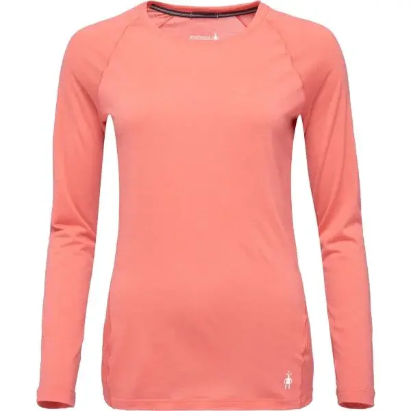 Smartwool W CLASSIC ALL-SEASON MERINO BL LS BOXED Dámské merino triko, lososová, velikost