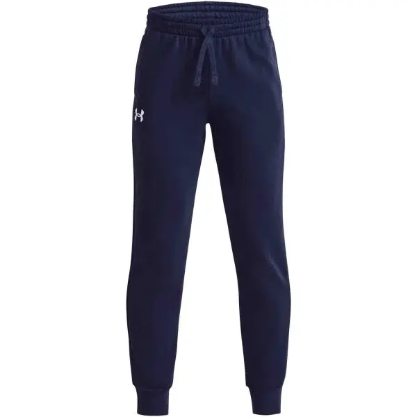 Under Armour RIVAL FLEECE JOGGERS Chlapecké tepláky, tmavě modrá, velikost XL