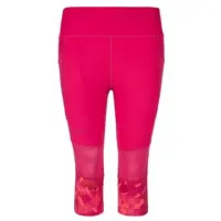 KILPI SOLAS Dámské 3/4 legíny, růžová, velikost