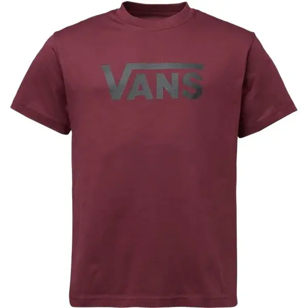Vans CLASSIC SS TEE Pánské triko, vínová, velikost