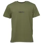 Quiksilver SIMPLE LETTRING SS Pánské triko, khaki, velikost
