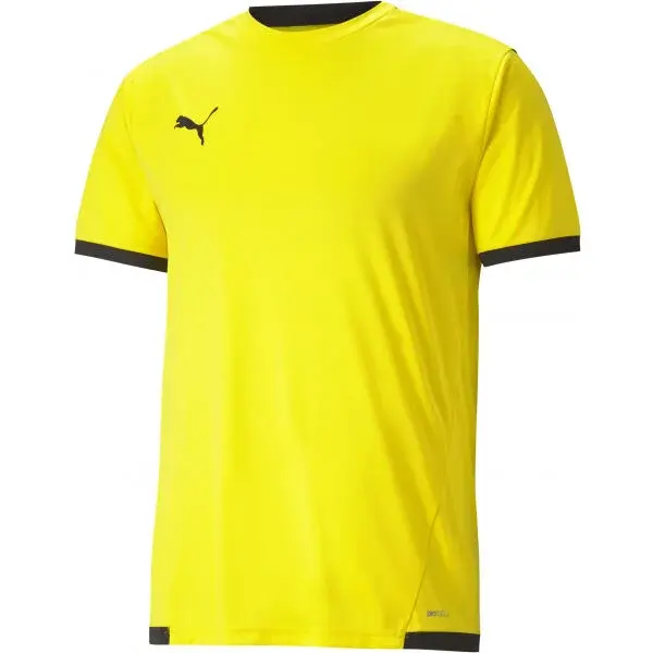 Puma TEAM LIGA JERSEY TEE Pánské fotbalové triko, žlutá, velikost XXL
