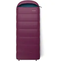Crossroad KATMAI 200 Dekový spací vak, fialová, veľkosť 200 cm - pravý zips