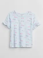 GAP Dětské tričko s volánky - Holky