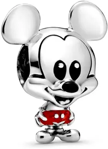 Pandora Strieborná korálka Disney Mickey Mouse Moments 798905C01