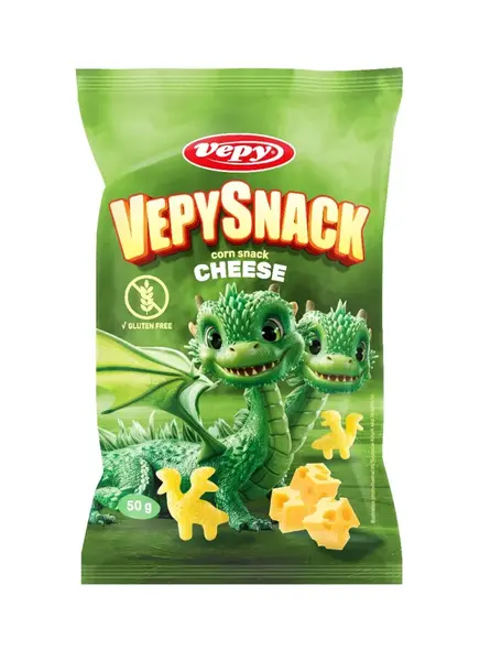 Vepy Kukuřičný snack s příchutí sýra 50 g