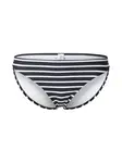 Marc O'Polo Bikinové nohavičky 'Essentials'  tmavomodrá / biela