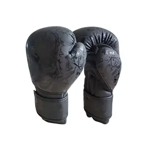 Dětské boxerské rukavice inSPORTline Bamzy černá 6oz