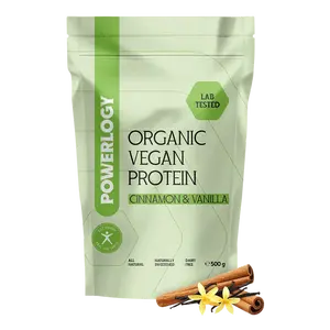 Powerlogy Organic Vegan Protein Cinnamon & Vanilla