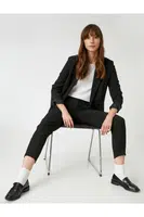 Koton Elevated Waist Trousers