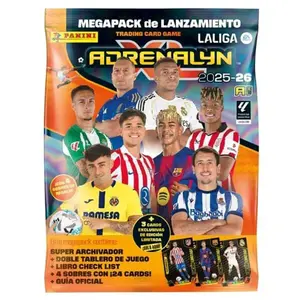 Fotbalové karty Panini LaLiga 2025/2026 Adrenalyn Starter Set