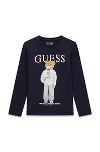 Guess tričko s dlouhým rukávem dětské bavlněné