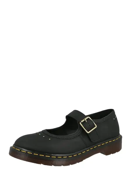 Dr. Martens Baleríny s ramienkom 'Flower'  čierna