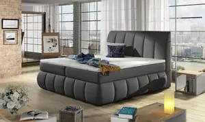 Boxspring Vincenzo Rozměr: 180 x 200 cm, látka: Soft 29