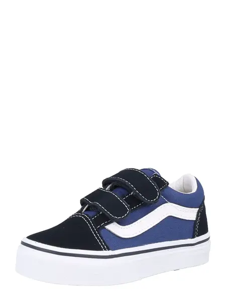 VANS Tenisky 'Old Skool V'  modrá / tmavomodrá / biela