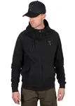 Fox mikina collection lightweight hoodie orange black - m