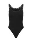 ONLY Košeľové body 'ONLVINI'  čierna