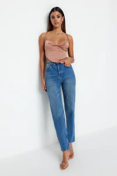 Women&#039;s jeans Trendyol High Waist