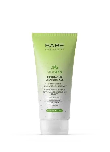 BABÉ AKNÉ Exfoliačný čistiaci gél