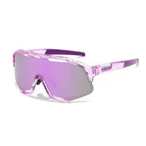 DUBERY Flash 7 cyklistické okuliare, Purple / Gray