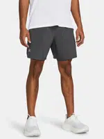 Under Armour Kraťasy UA LAUNCH 7'' 2-IN-1 SHORTS-GRY - Pánské