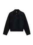 Tommy Jeans Prechodná bunda  čierna