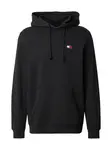 Tommy Jeans Mikina 'Tommy Badge Brushed'  čierna