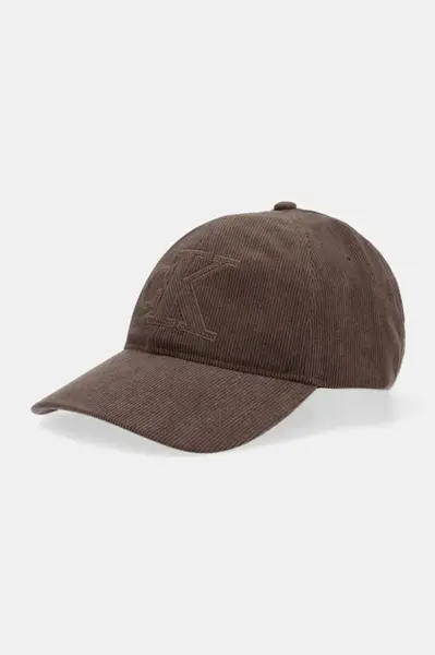 Calvin Klein čiapka so šiltom pánska menčestrová