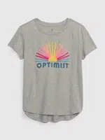 GAP Dětské tričko Optimist - Holky