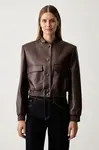 Twinset bunda dámska z imitácie kože