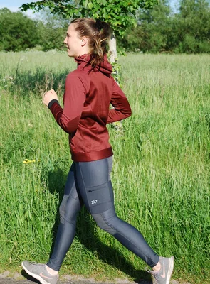 FLORHULT - dámské elastické outdoor kalhoty, dlouhé - Ink
