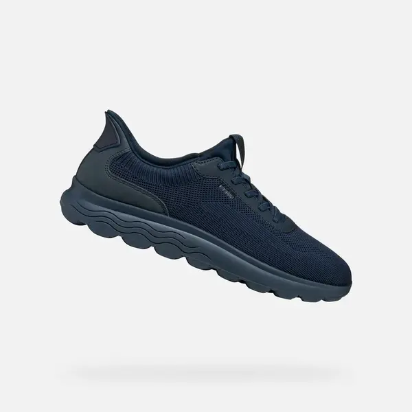 Dark blue men's sneakers Geox Spherica Plus - Men's