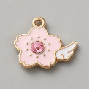 Alloy Enamel Pendants
