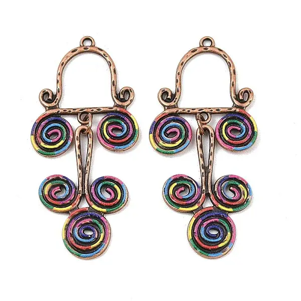 Tibetan Style Alloy Big Pendants
