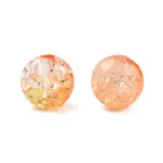 Transparent Crackle Acrylic Beads