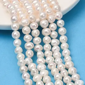 Natural Cultured Freshwater Pearl Beads Strands