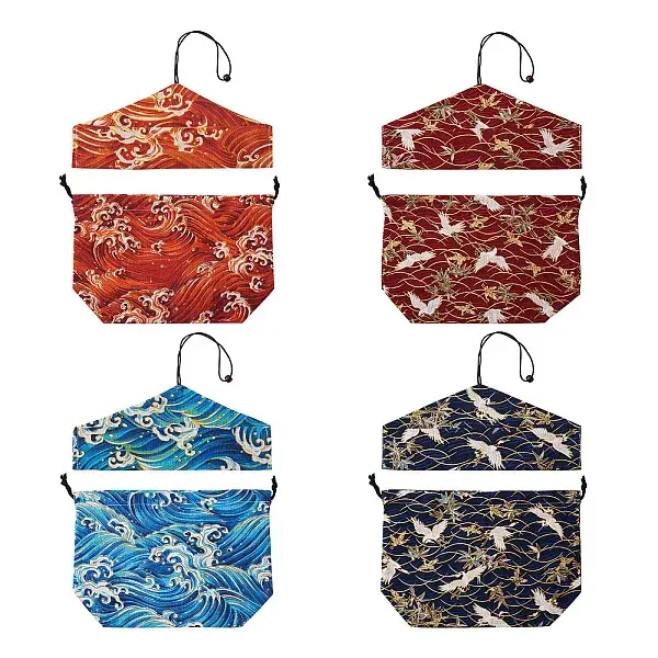 8Pcs 8 Styles Polycotton Bags