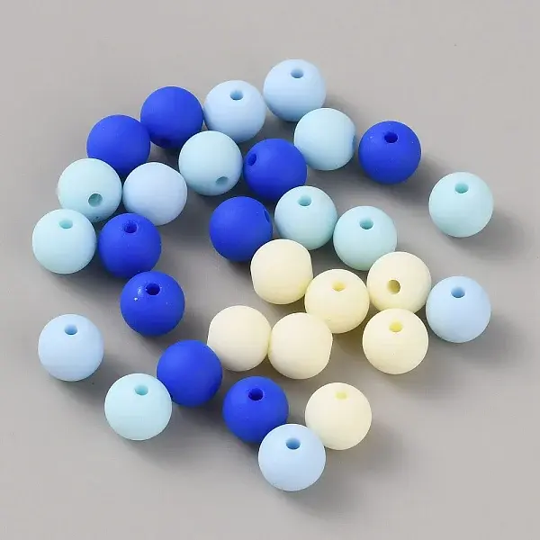Opaque Acrylic Beads