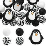 25Pcs 5 Styles Silicone Beads