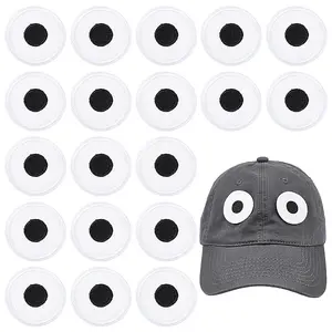 20Pcs Polyester Thread Computerized Embroidery Iron On/Sew On Patches