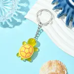 Tortoise Resin Keychain