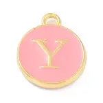 Golden Plated Alloy Enamel Charms