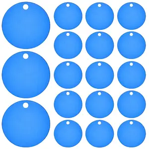 25Pcs Aluminum Pendants