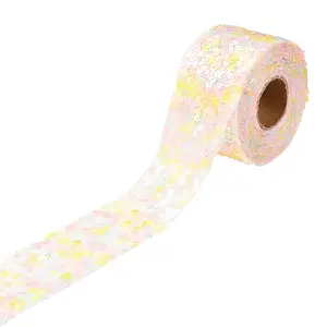 Polyester Elastic Sequin Ribbons