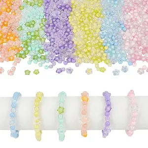 1050Pcs 30 Styles Transparent Acrylic Beads