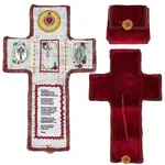 1Pc Handmad Cloth Catholic Prayer Pockets