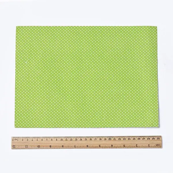 Polka Dot Pattern  Printed A4 Polyester Fabric Sheets