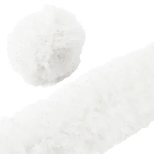 3 Yards Polyester Pleated Lace Trim