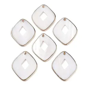 Natural Freshwater Shell Pendants
