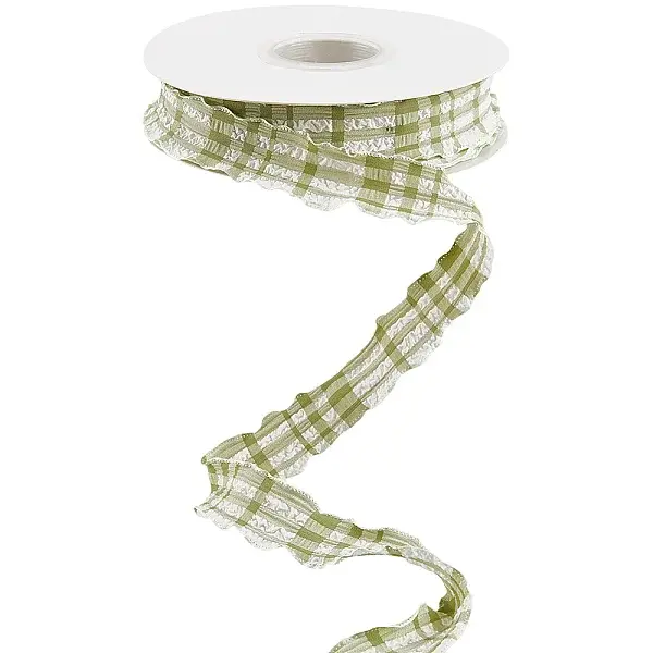 Cloth Plaid Ribbon